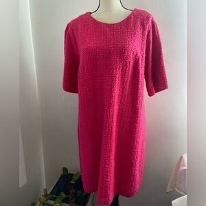 H&M Vibrant Pink Midi Dress